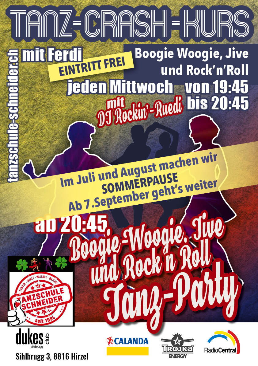 BOOGIEWOOGIE PARTY ab 20.45 UHR dukes